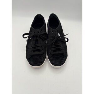 Puma Womens Mesh Sneakers Size 7 Black & White